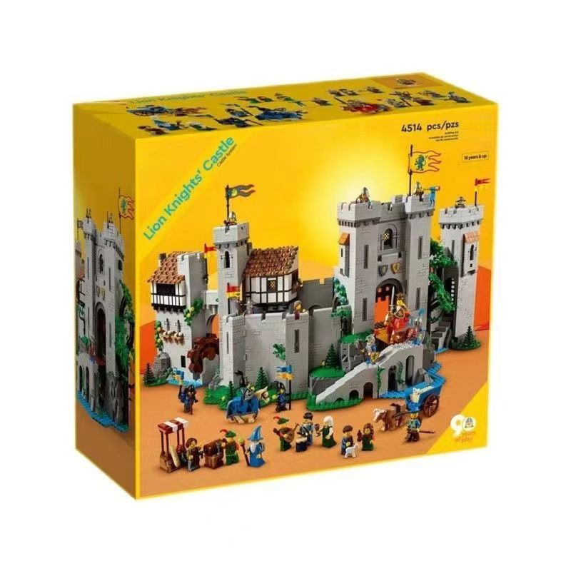 Конструктор Совместим с Лего 10305 iCons - Замок рыцарей львиного герба -  купить с доставкой по выгодным ценам в интернет-магазине OZON (911191866)