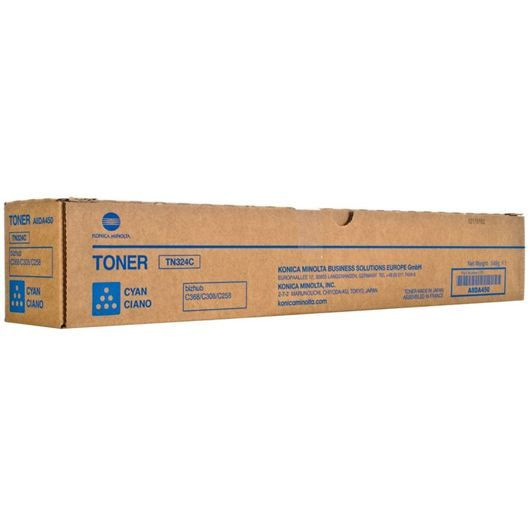 Тонер Konica-Minolta bizhub C258/C308/C368 синий TN-324C #1