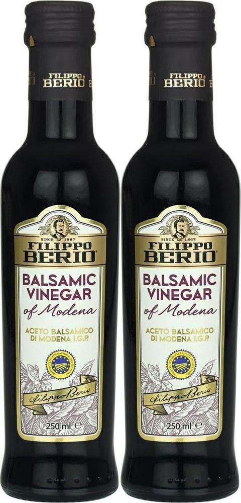 Уксус Filippo Berio бальзамический 6% 250 мл, комплект: 2 упаковки по 250 г  #1