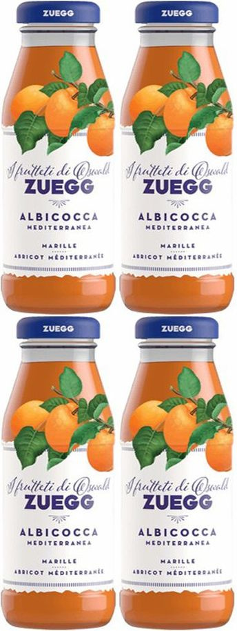 Нектар Zuegg абрикосовый 0,2 л, комплект: 4 упаковки по 200 мл #1