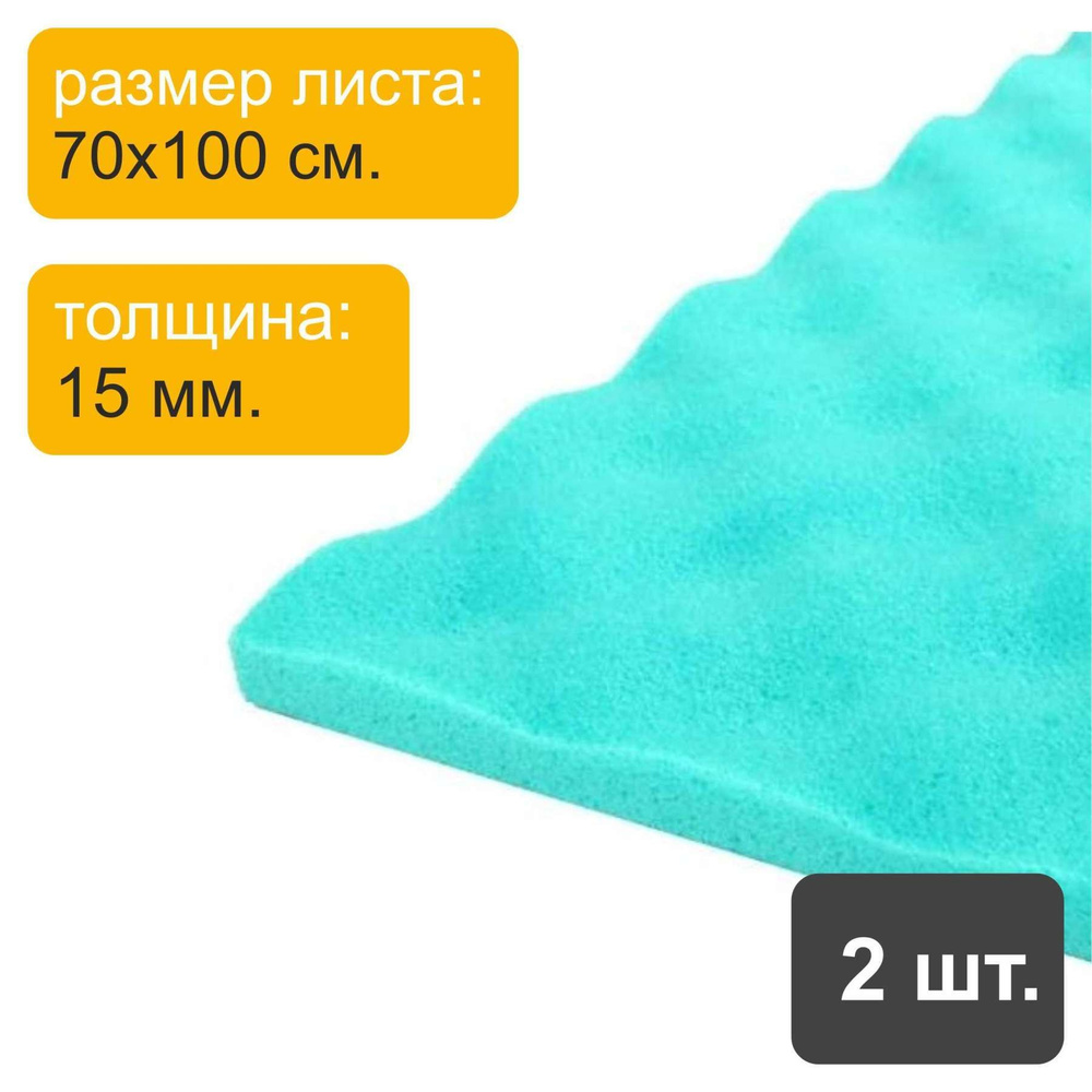 Звукопоглощающий материал ComfortMat SoftWaveExpert (15,0 мм, 70х100 см) - 2 листа  #1