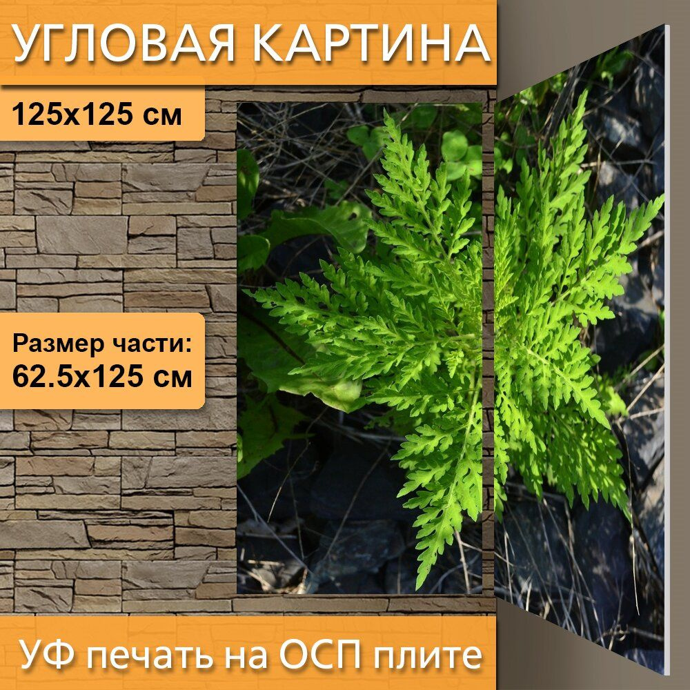 Угловая модульная картина 