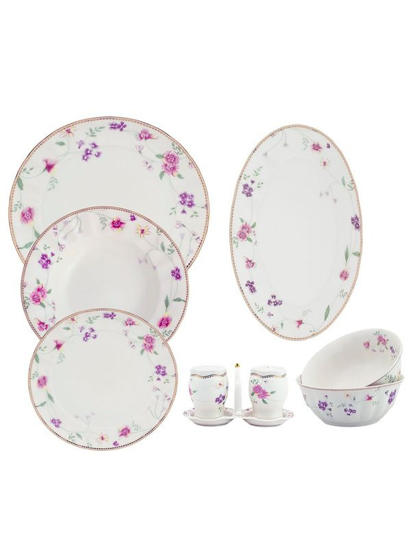 Набор посуды столовой / сервиз обеденный, 29 предметов / фарфор ...