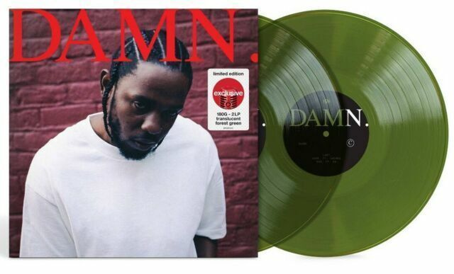 Kendrick Lamar - Damn. (Green Forest Limited) Темно-Зеленая Виниловая Пластинка  #1