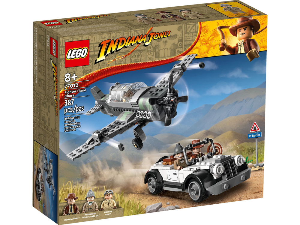 Indiana Jones LEGO 77012 Fighter Plane Chase lego OZON 1237724152