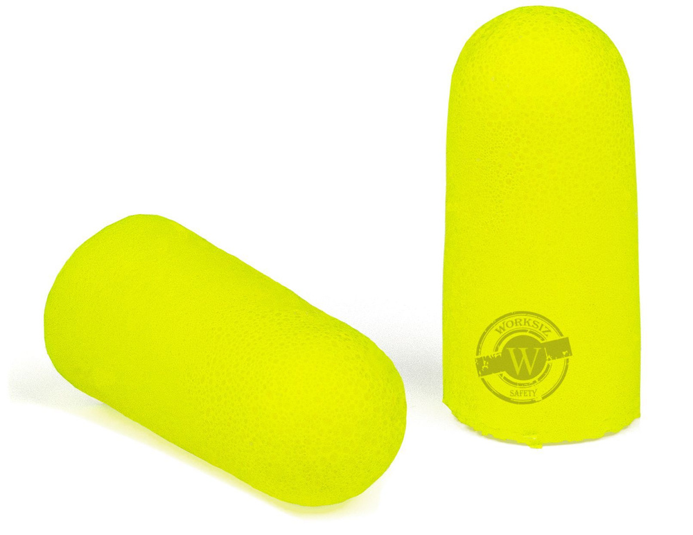 Противошумные вкладыши ( беруши ) 3М EARSoft Yellow Neons ES-01-001 без шнурка ( SNR - 36 дБ ), 20 пар #1