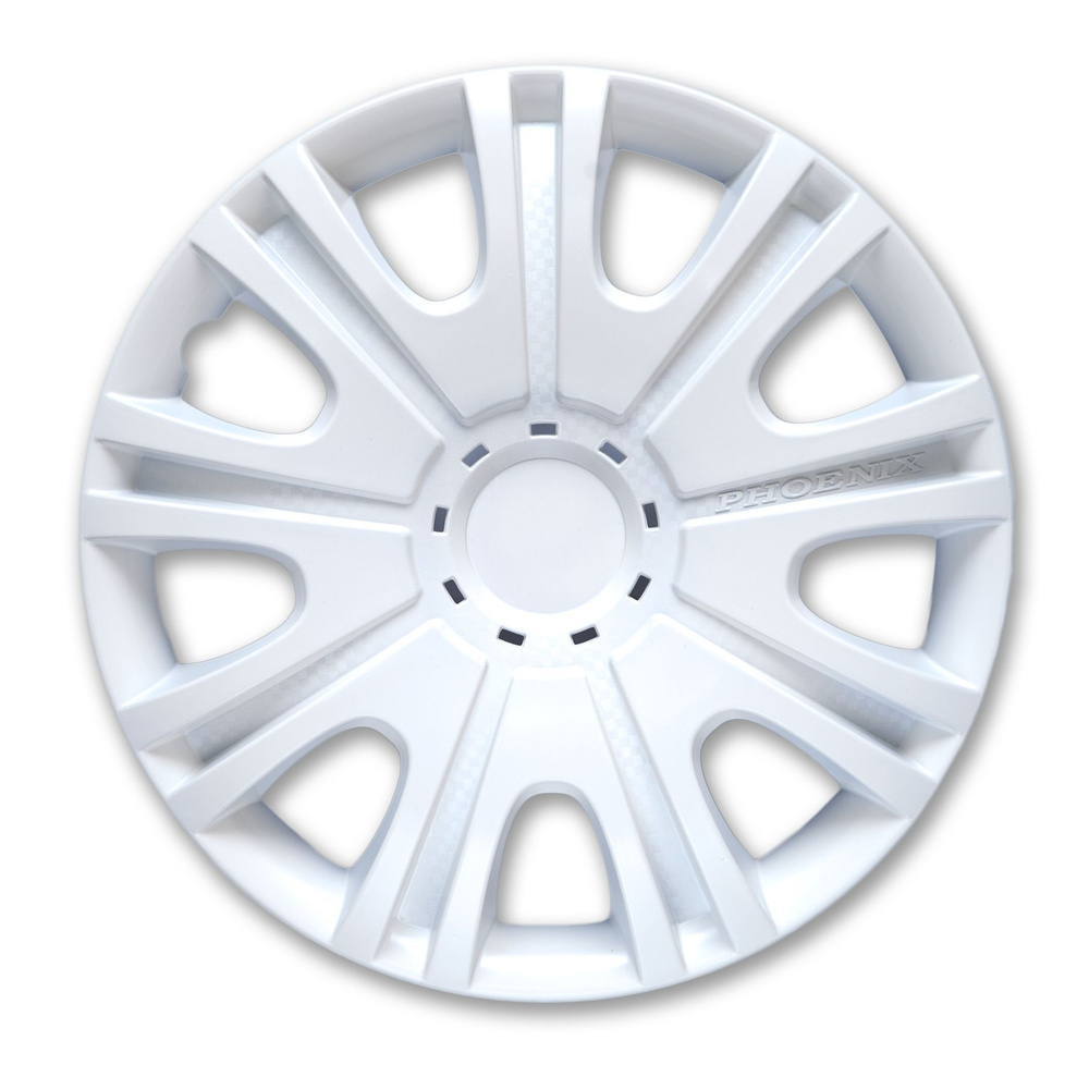 Колпаки на колеса декоративные Phoenix белые 15" - купить по выгодной ...
