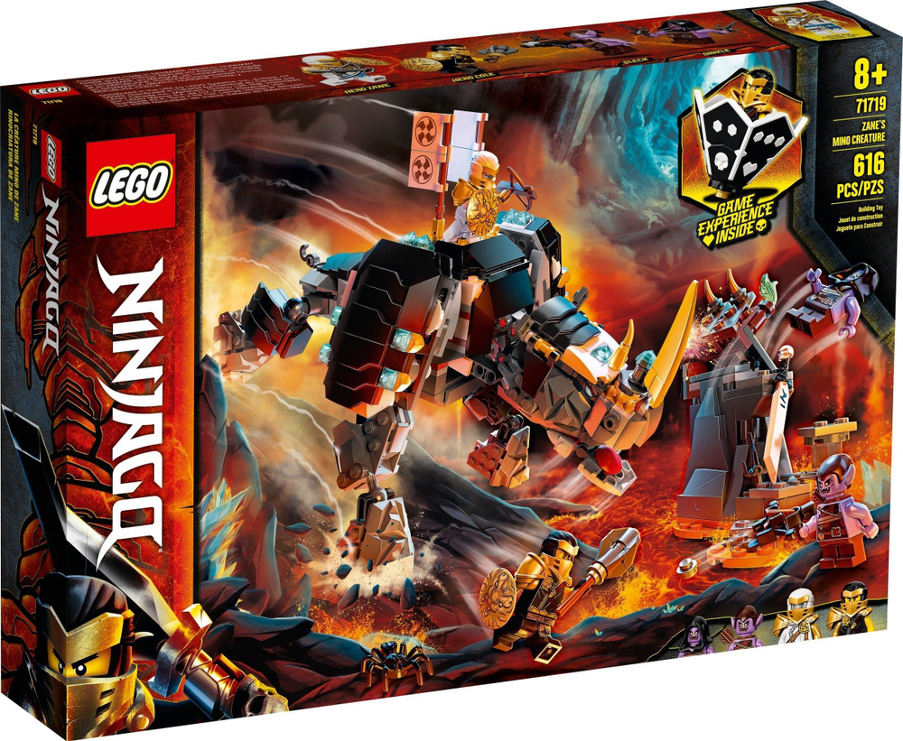 Конструктор LEGO Ninjago 71719 Бронированный носорог Зейна