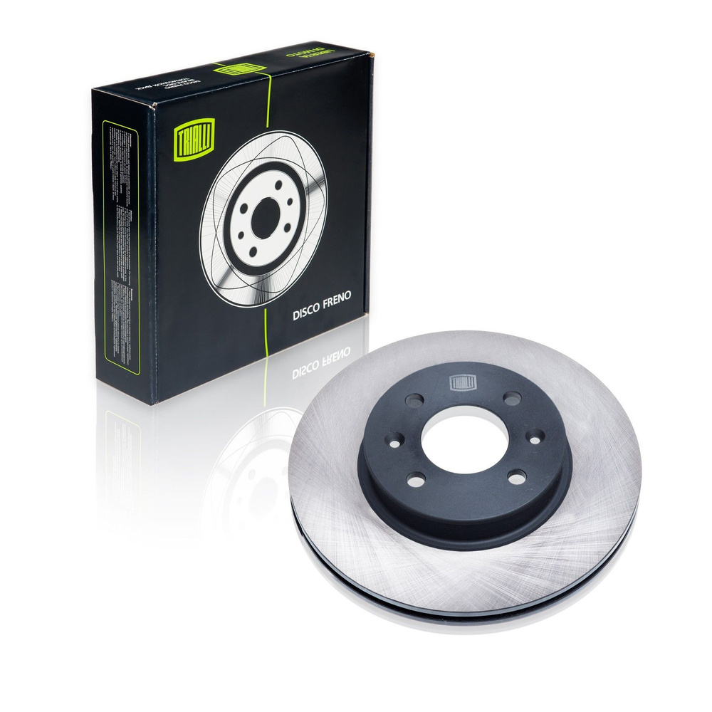 Диск тормозной HYUNDAI Getz (02 ) перед. (TRIALLI) DF 084304 - купить ...