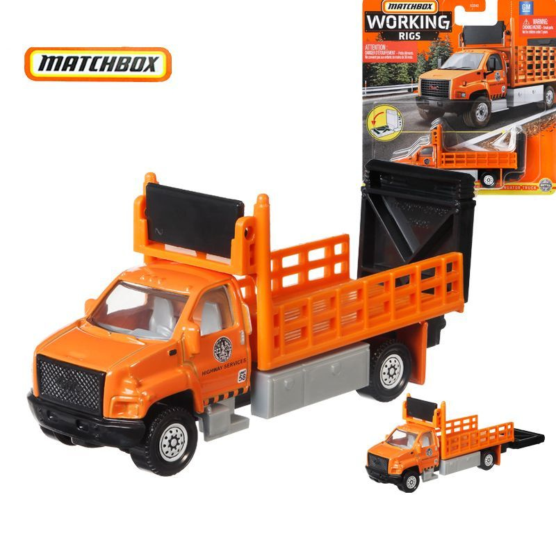 Машинка Matchbox Грузовой автомобиль/Transport truck orange #1