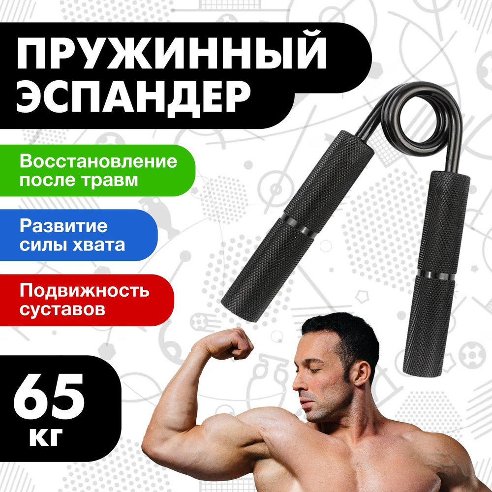 Эспандер Кистевой Alltor, max нагрузка 65 кг - купить по выгодной цене в интернет-магазине OZON (959229571)
