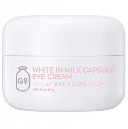 Осветляющий крем для глаз с молочными протеинами G9SKIN White In Milk Capsule Eye Cream  #1