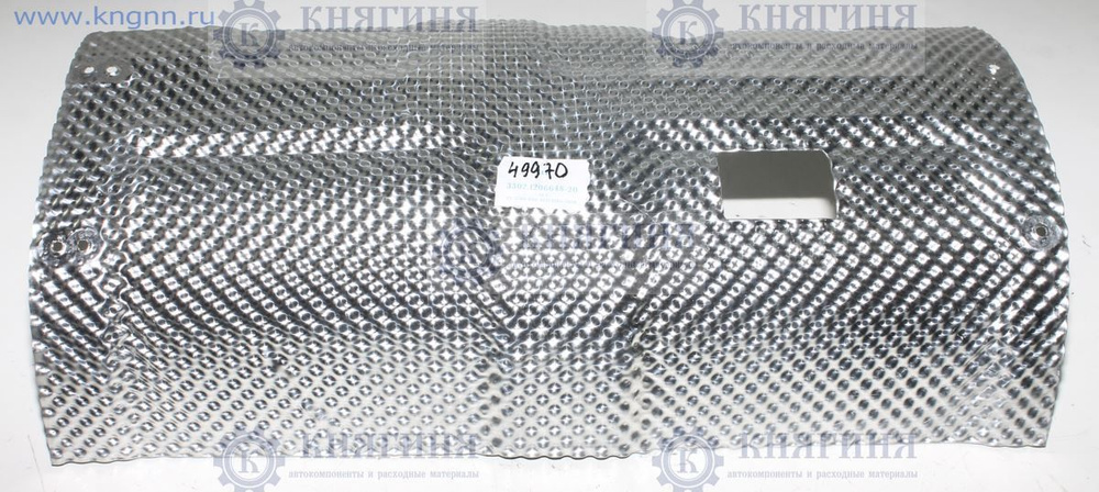 Экран нейтрализатора Газель Next с дв. А274, A275 Evotech