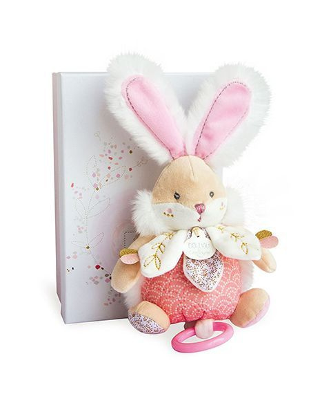 20 Doudou et compagnie Peluche musicale lapin de sucre rose OZON 998802347