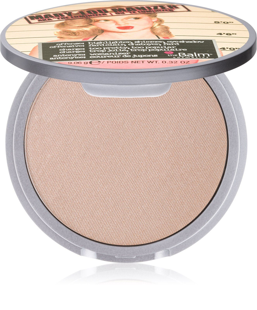 theBalm Mary - Lou Manizer - хайлайтер и тени в одном флаконе / 8 g #1