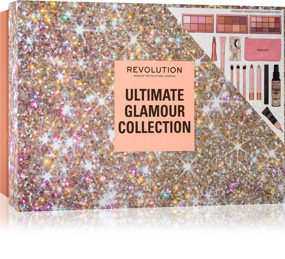 Makeup Revolution Ultimate Glamour Collection 12 Day Advent Calendar - календарь появления /  #1