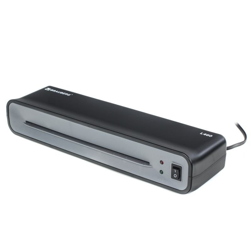 Brauberg Пакетный ламинатор пакетный L460W белый, для дома и офиса ...