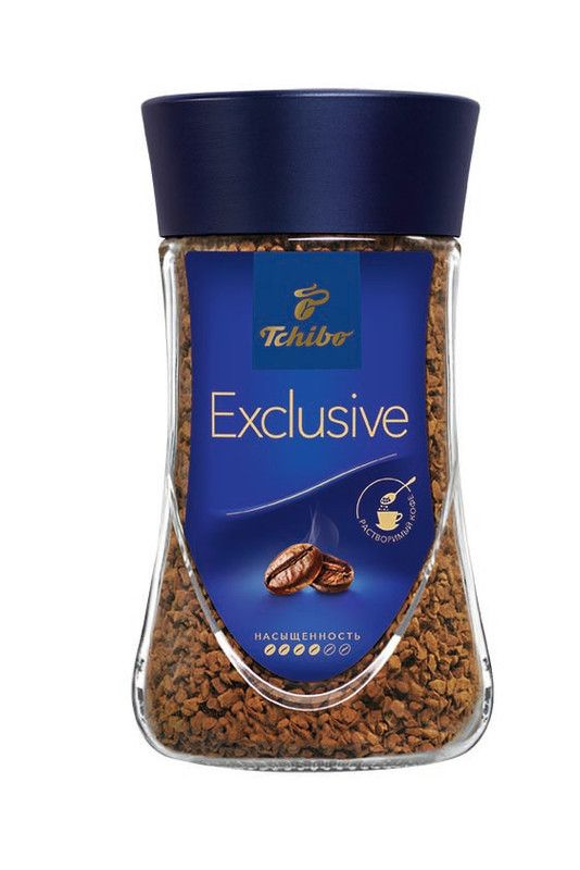 Кофе Tchibo Exclusive натуральный растворимый сублимированный, 190г ...