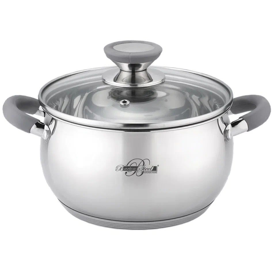 Кастрюля Barton Steel, Нержавеющая сталь, 1,6 л - купить по выгодной ...