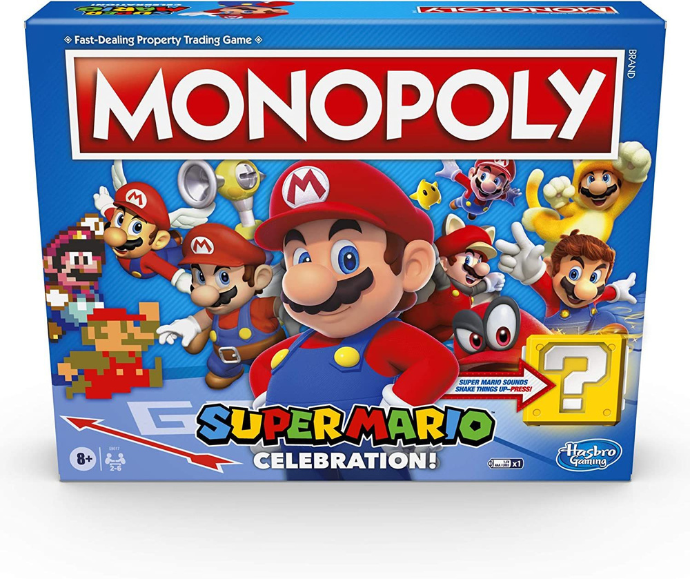 Настольная игра Monopoly Super Mario Монополия Супер Марио - купить с  доставкой по выгодным ценам в интернет-магазине OZON (1039203049)