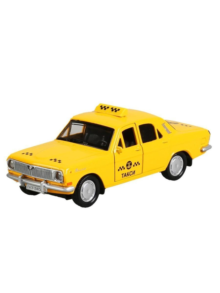 Машинка металлическая ГАЗ-2401 Волга такси 12 см - купить с доставкой ...