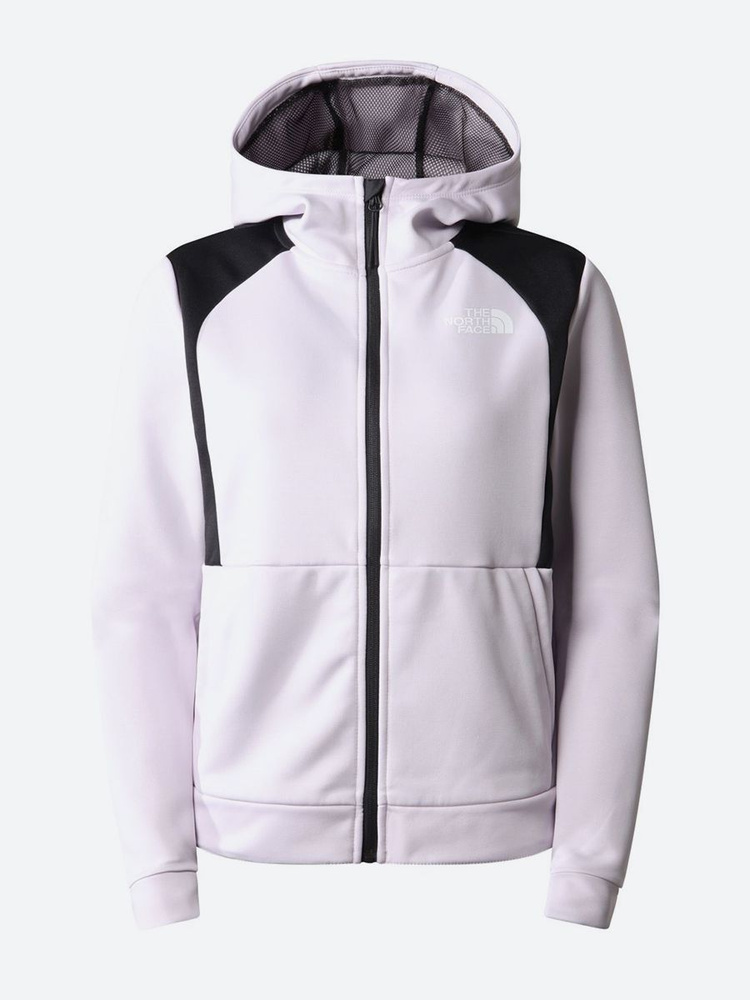 Grey north face outlet zip hoodie