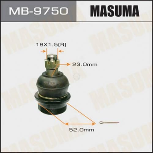 Шаровая опора masuma mb-9750 front up isuzu elf/ nkr# npr# Masuma MB-9750 #1