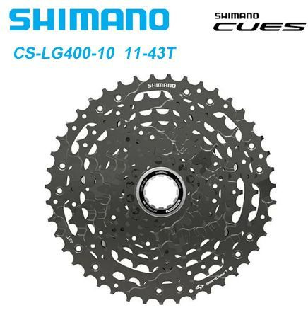 Shimano LG400 кассета звездочка для MTB велосипеда 11-43T 10 скоростей черный маховик велосипедные запчасти #1