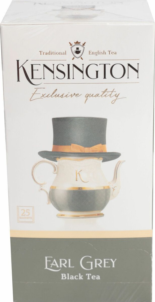 Чай черный Kensington Earl Grey 25 пакетиков 50 гр*5 шт - купить с ...