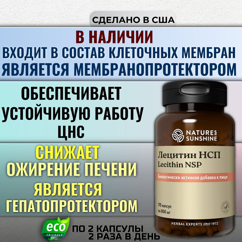 Лецитин НСП - купить с доставкой по выгодным ценам в интернет-магазине ...