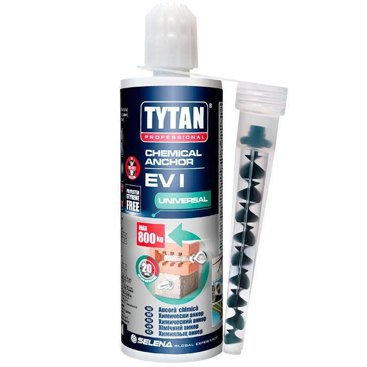 Химический анкер универсальный EV-I TYTAN Professional, 165 мл #1