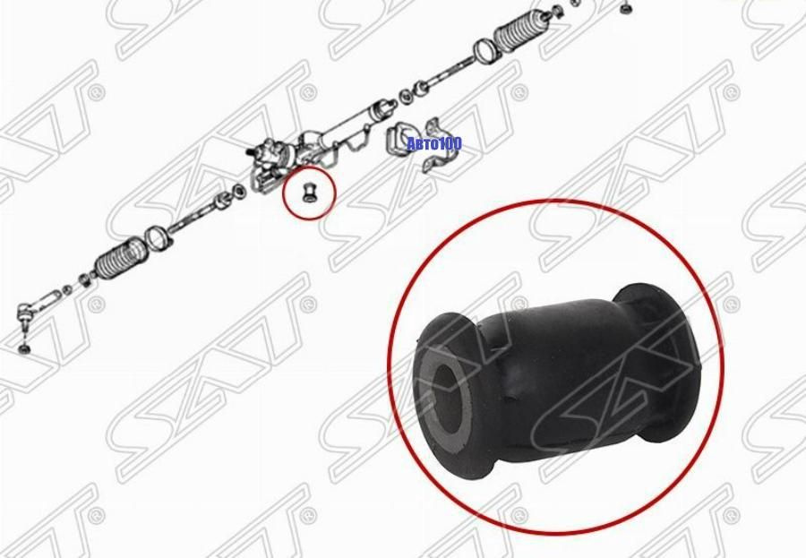 Сайлентблок рулевой рейки CHERY TIGGO T11/VORTEX TINGO 06-13 - купить ...