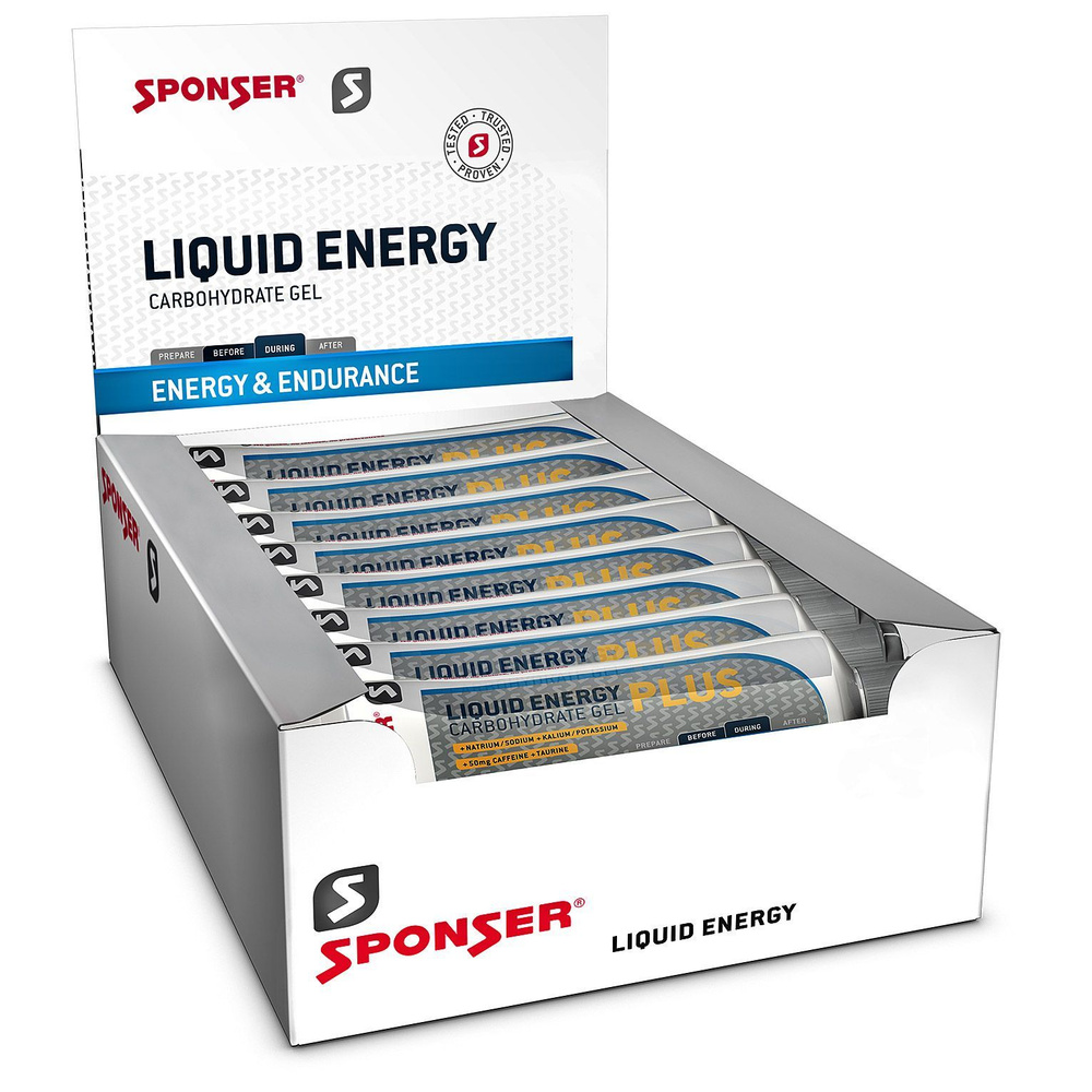 SPONSER Углеводный гель LIQUID ENERGY PLUS (18x70г) #1