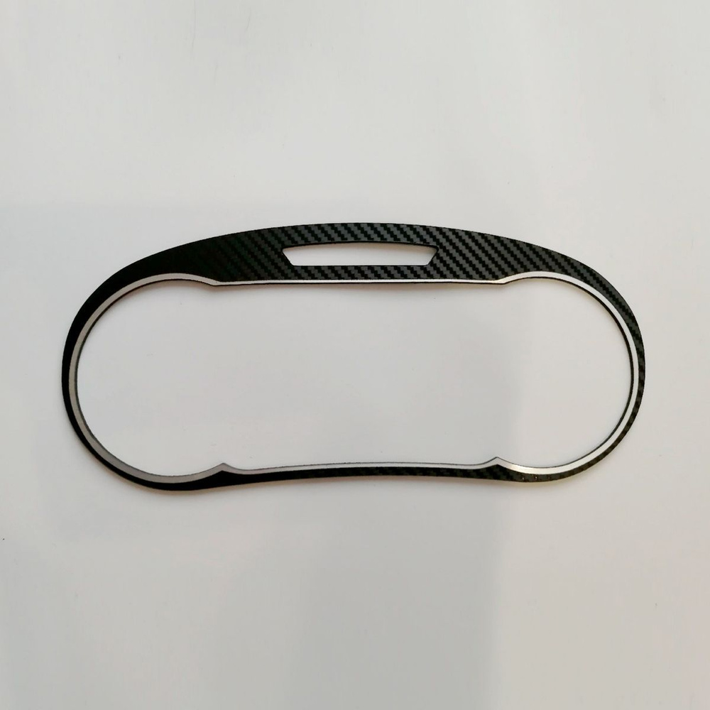 Накладка декоративная (карбон) на лицевую панель (шкалы) комбинации ...