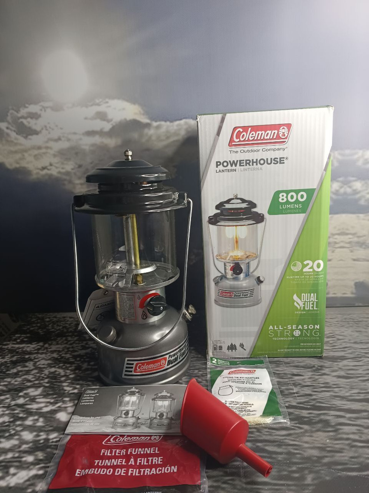 Бензиновая лампа Coleman Powerhouse Dual Fuel купить на OZON по