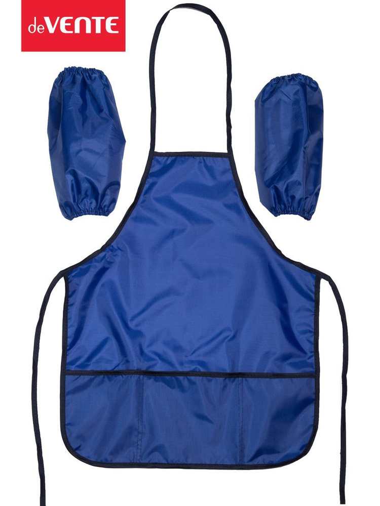 Фартук детский школьный художественный для рисования труда 45x54 см (M ...