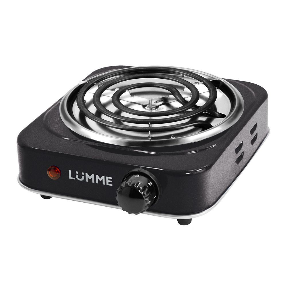 Плитка электрическая LUMME LU-3626 настольная 1 конфорка, черный ...