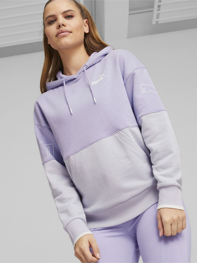 Puma color block sweatshirt sale