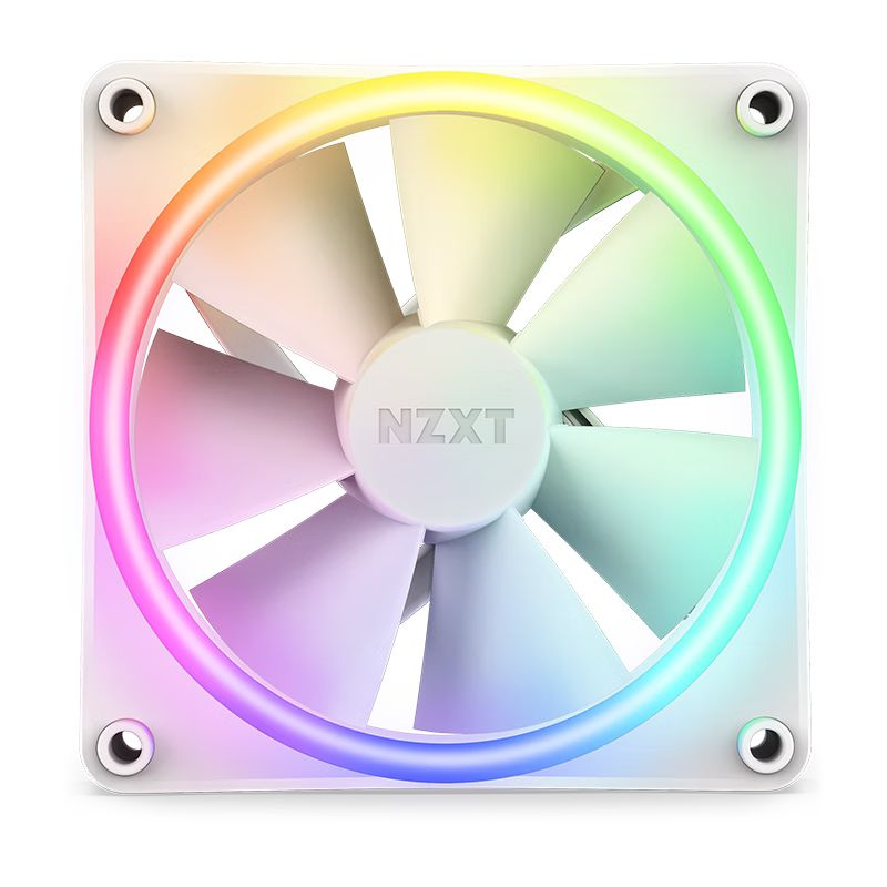NZXT F120 DUO RGB FAN Вентилятор Белый - купить кулер по выгодной цене ...