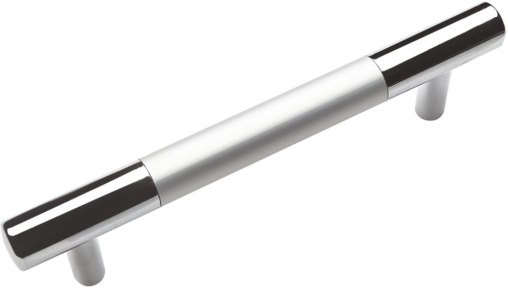 Ручка-рейлинг 96 мм, цвет: хром #1