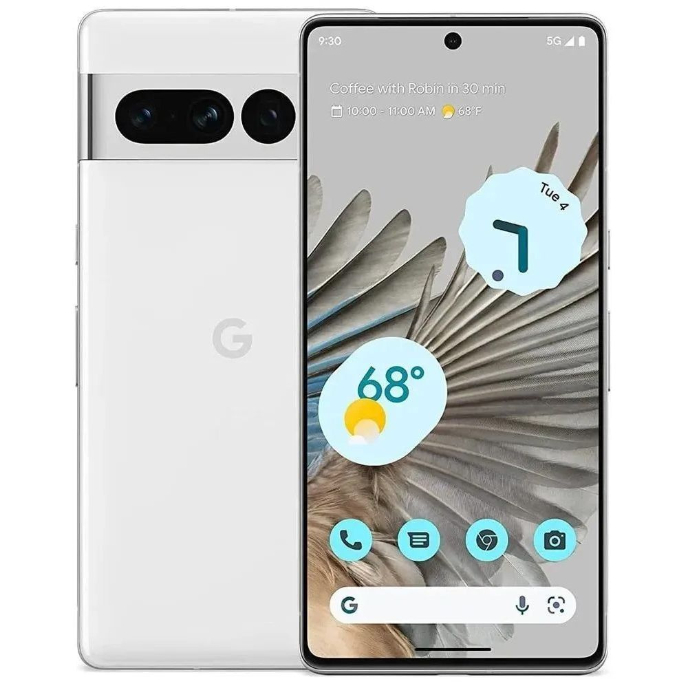 Google Смартфон Pixel 7 Pro (US) Global 12/128 ГБ, белый