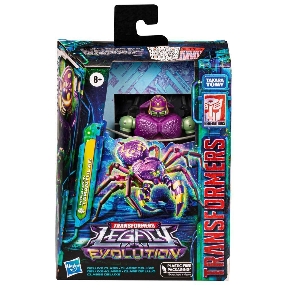 Трансформеры игрушки Hasbro Transformers Legacy Evolution Deluxe Class Predacon Tarantulas (14cm) F7204 #1