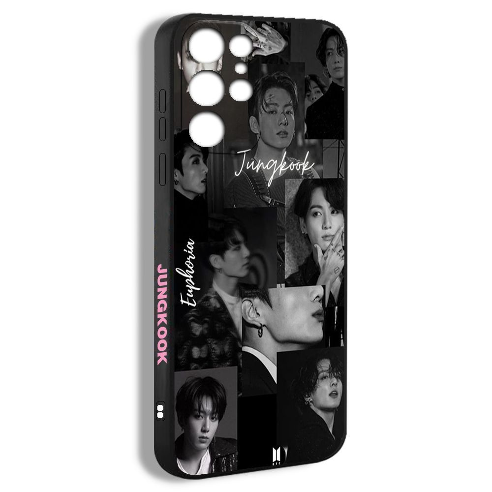 Чехол для смартфона Подходит для Samsung Galaxy S22 Ultra BTS jungkook JK  БТС Чон джонгук Чонгук арт эстетический