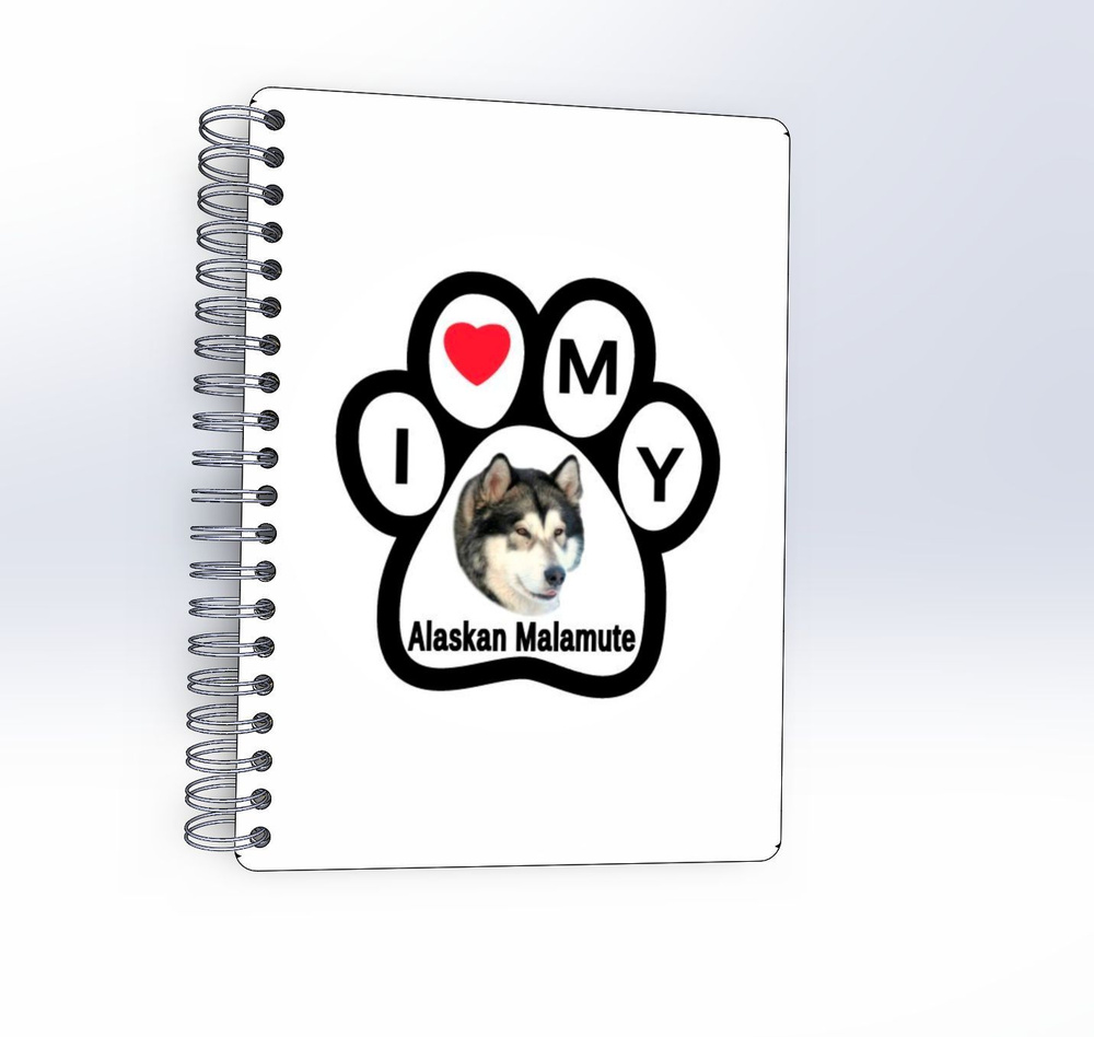 #huskydom Блокнот B6, листов: 48 #1