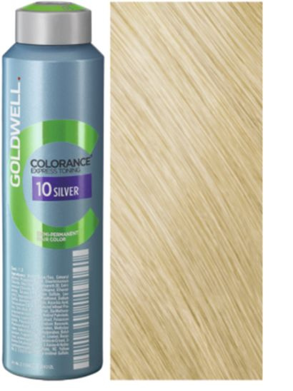 Goldwell Colorance 10 SILVER кристальный экстра блонд 120мл #1