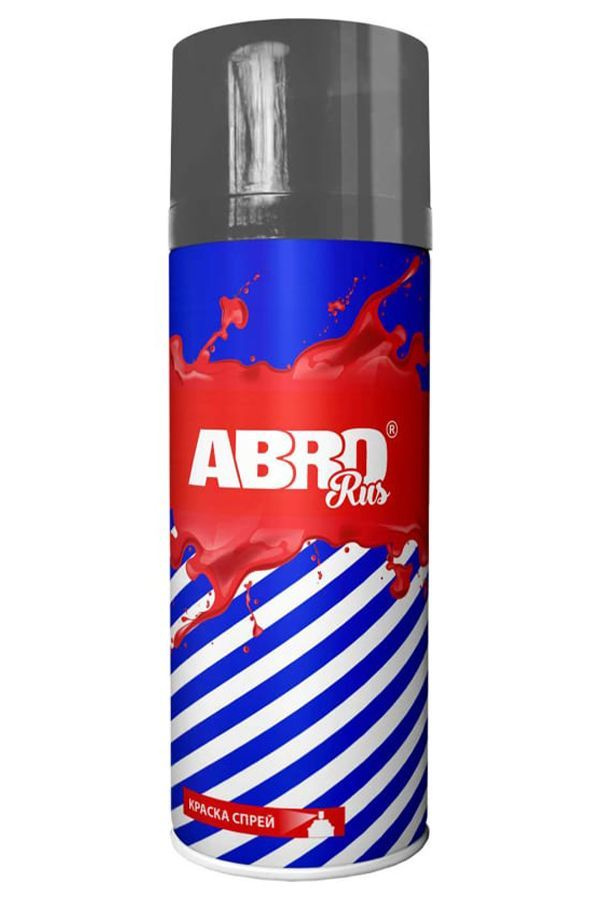 Краска-спрей акриловая № 301 серая ABRO RUS SPO-301-R #1