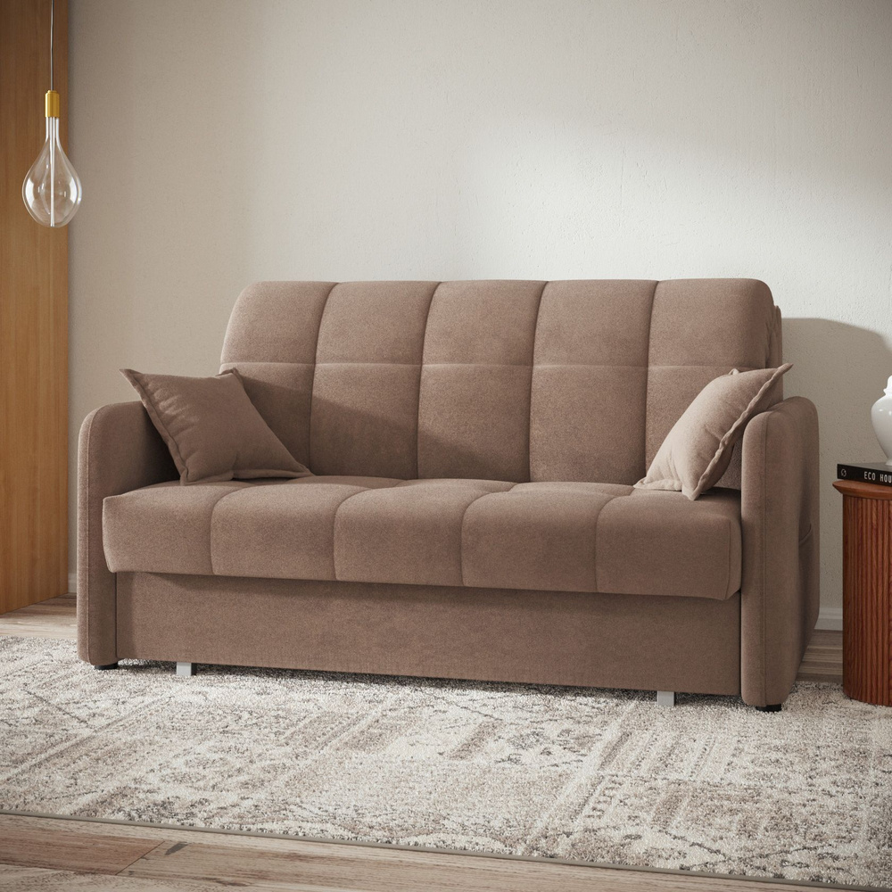 Прямой диван Лукас с ящиком 50479, механизм Аккордеон, 178х117х86 см -купить по низкой цене в интернет-магазине OZON (1151586416)