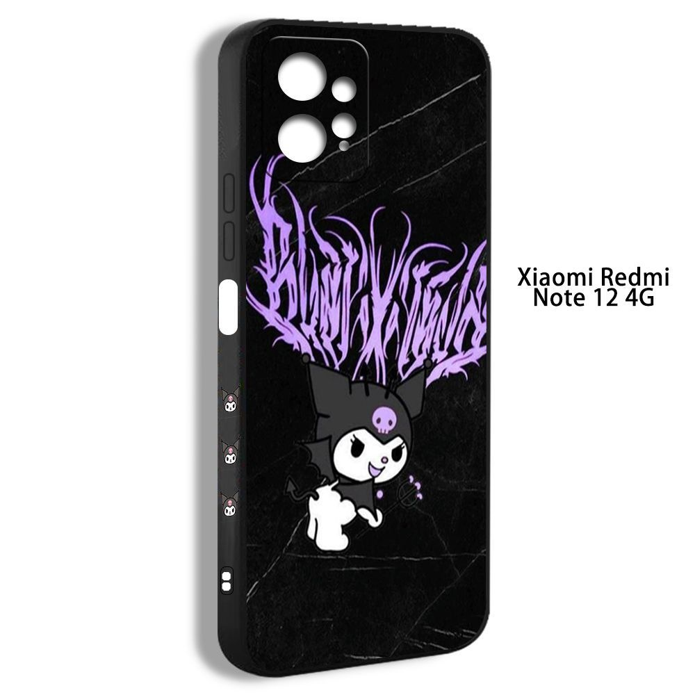 чехол для смартфона Подходит для Xiaomi Redmi Note 12 4G Куроми Милые Hello  Kitty Хелло Китти Санрио EFA01