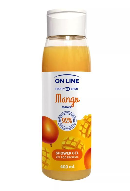 On Line Гель для душа MANGO/Манго Fruity shot, 400 мл #1