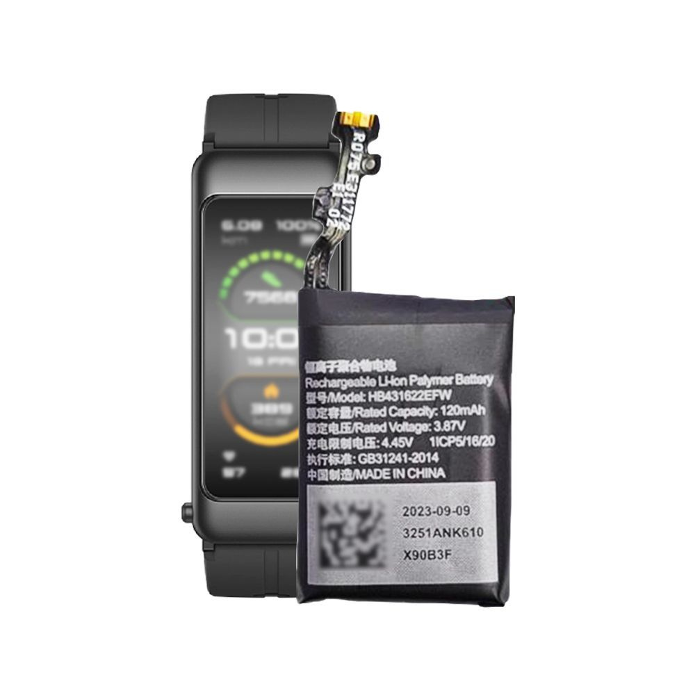 Новая запасная батарея HB431622EFW для Huawei Band B6 Band B7 FDS-B19 120 мАч  #1